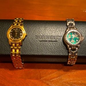 Beautiful vintage gold watch for women